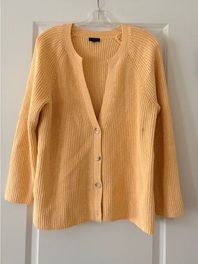 Talbots Knit Button-Front Cardigan